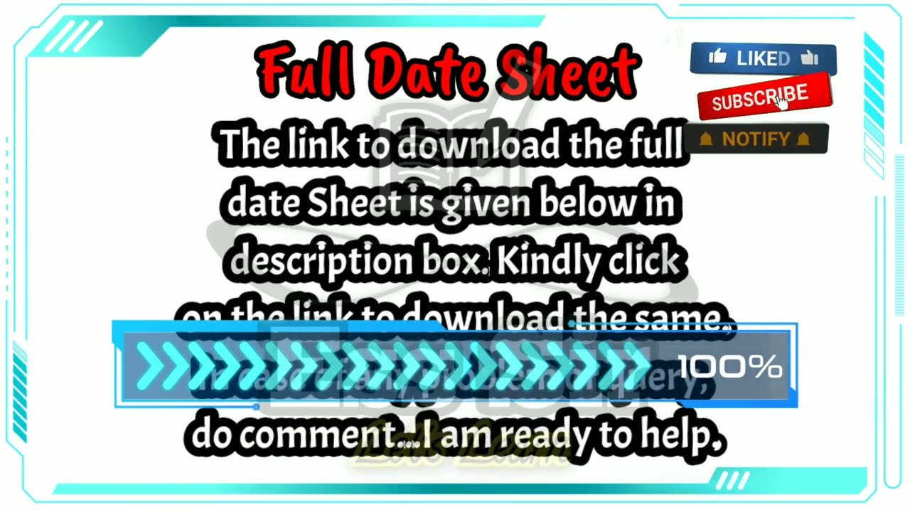 Class 11th Kashmir Division Date Sheet for Private and Bi Annual Examination | Download