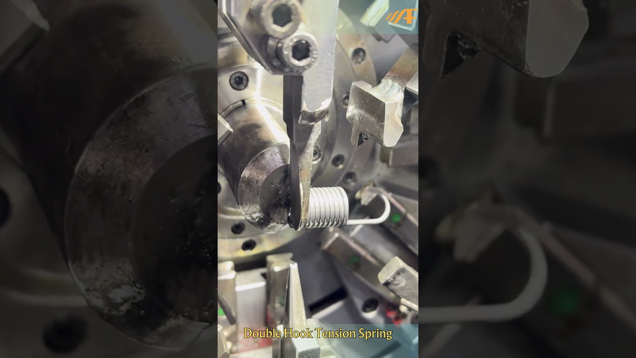 Double Hook Tension Spring #tensionspring #spring #factory #supplier #affordable