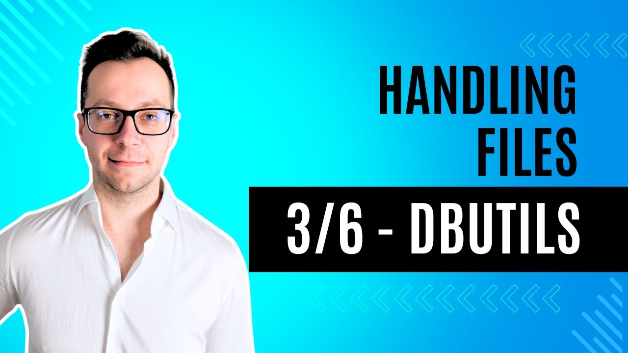 How to use DBUTILS. Part 3/6 of handling FILES with Databricks series.