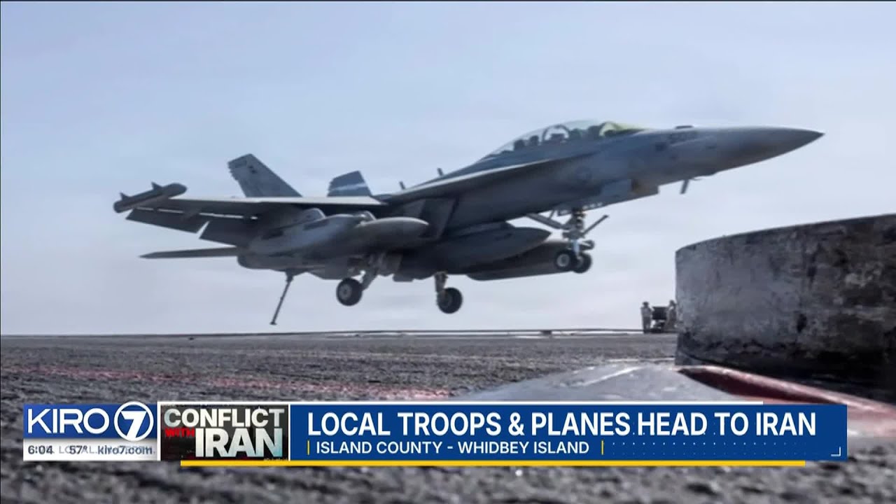 WA troops and jets heading to Iran