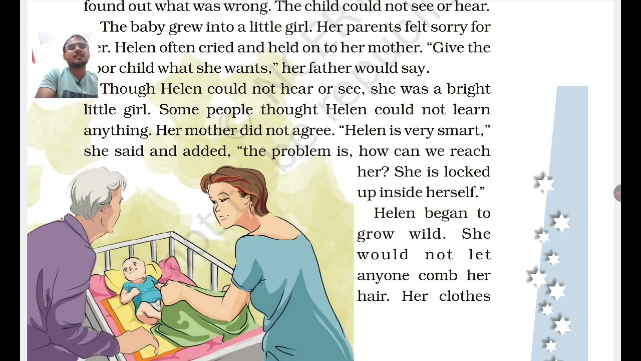 Hellen keller chapter 4 english Class 4th 