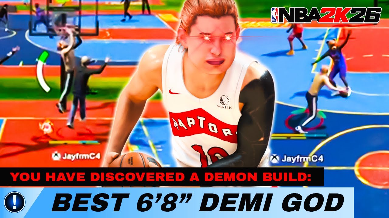6'8 DEMI ISO BUILD !! CAN DO EVERYTHING !! NBA 2k26 !! This build is insane 🔥🔥