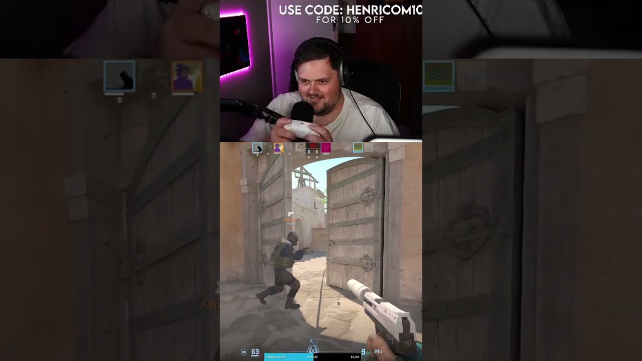 Imagine Dying to a Controller in CS2 #CS2 #CounterStrike2 #CS2Controller