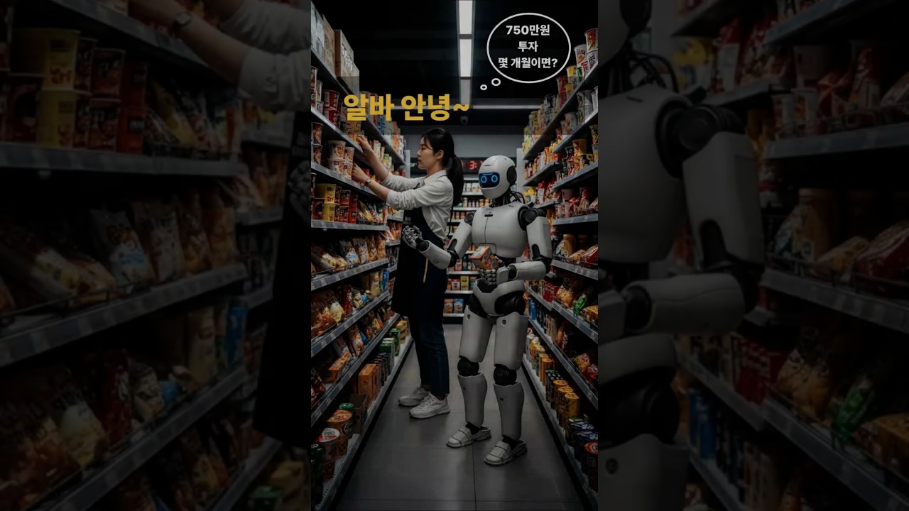 750만원 휴머노이드 로봇&hellip; (편의점) 알바 대신 가능할까?
