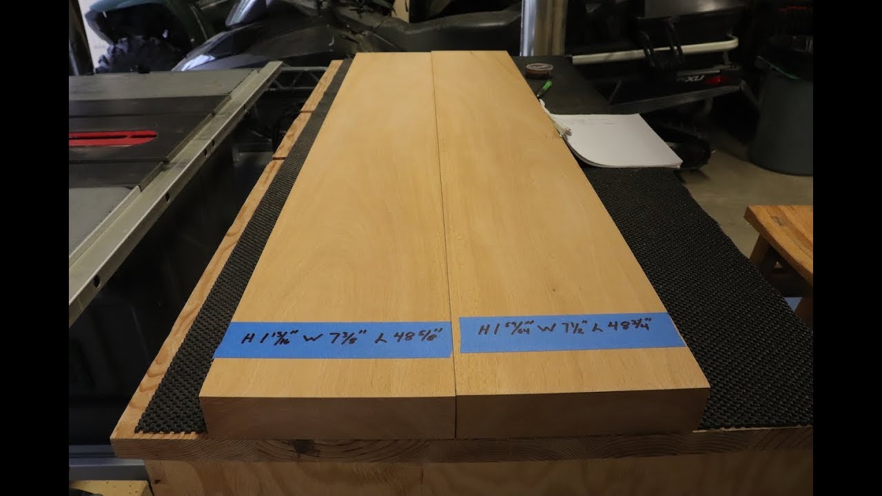 Woodworking: Squaring up Rough Cut Lumber