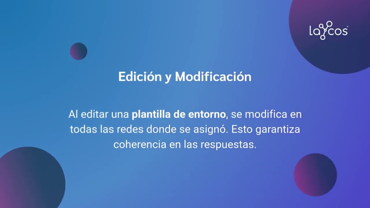 ✨¡Explora las plantillas de respuesta en Laycos! ✨