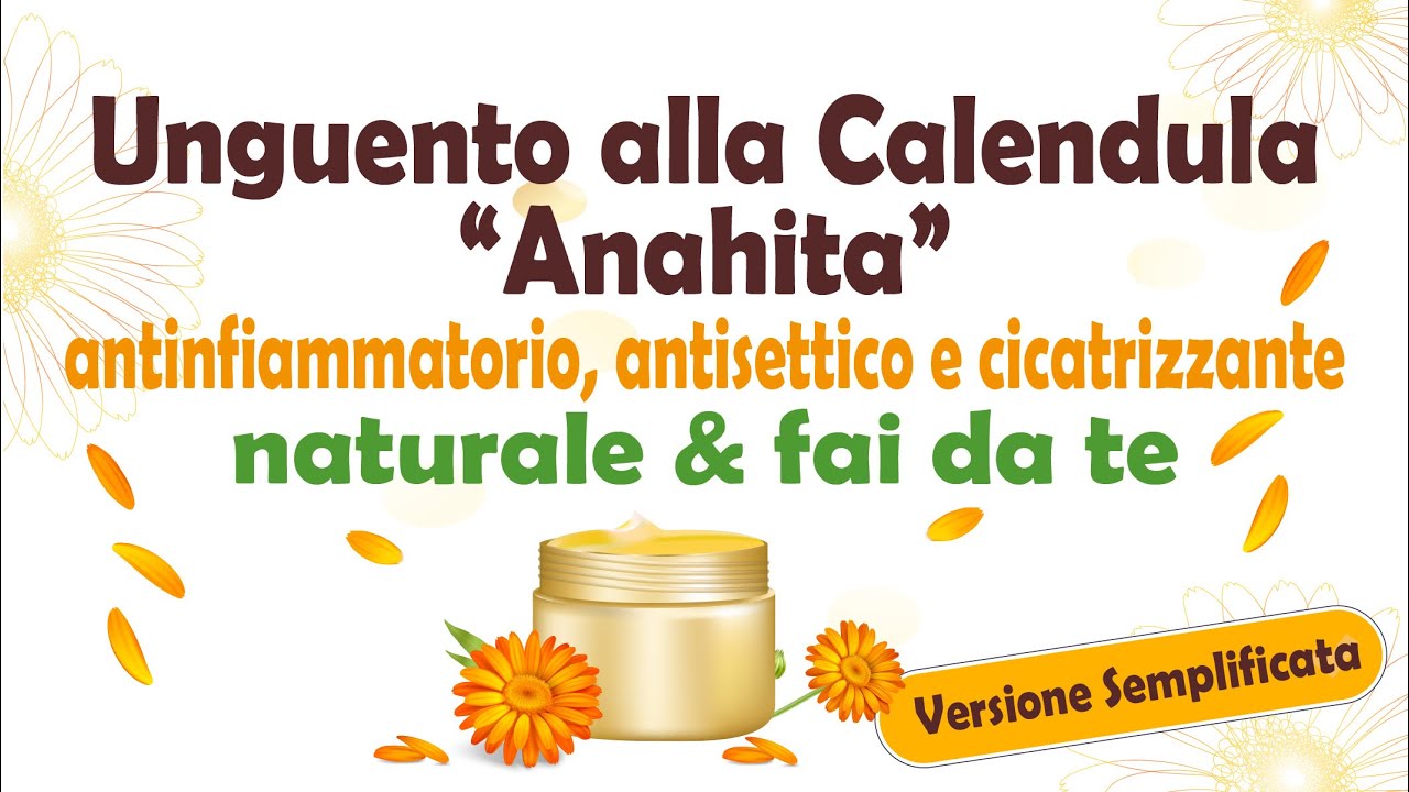 Unguento alla calendula - versione semplificata