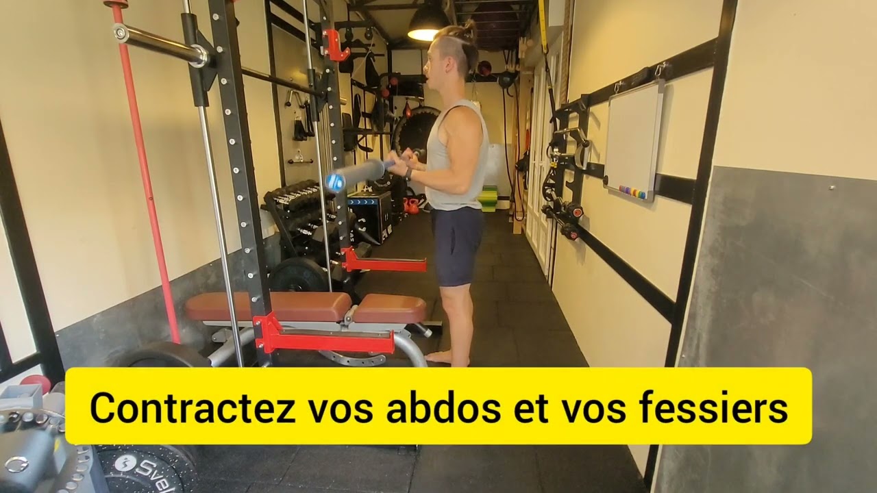 Curl barre droite _ LA MÉTHODE LAÏ