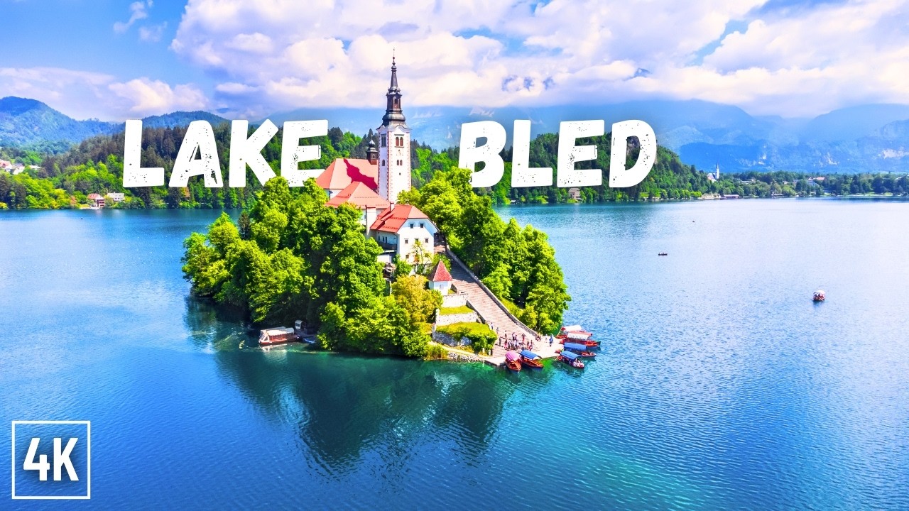Lake Bled Slovenia 4K Tour 2025 | Bled Island, Castle & Ojstrica Walking Tour