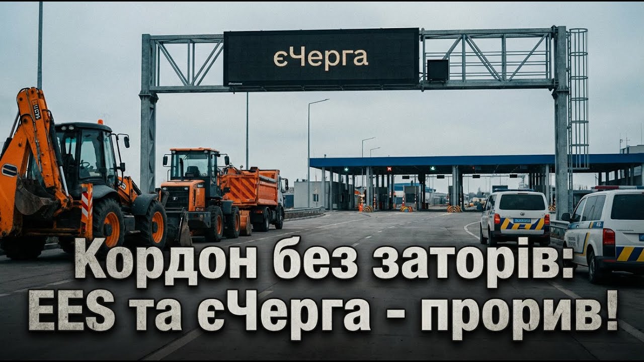 Кордон з Польщею без заторів: Як EES та єЧерга змінять логістику',