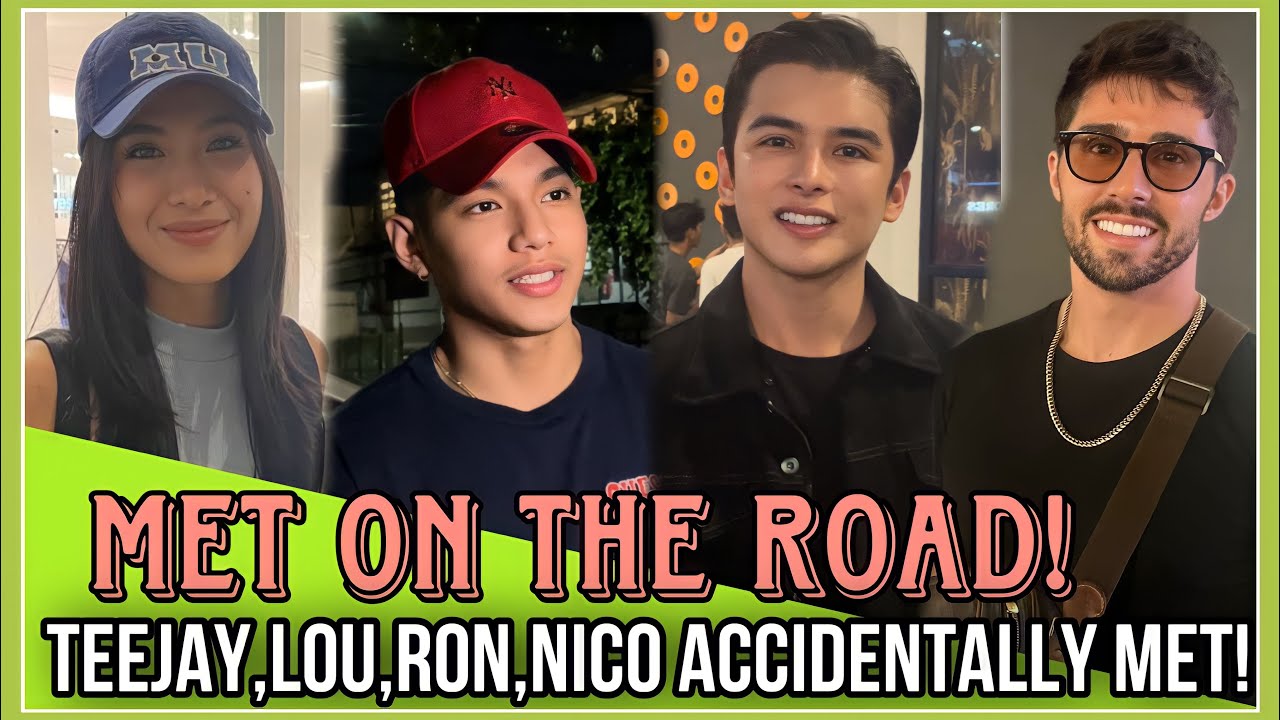 Accidentally MET! Lou Yanong TEejay Marquez, Ron Angeles,& NICO Locco on the ROAD