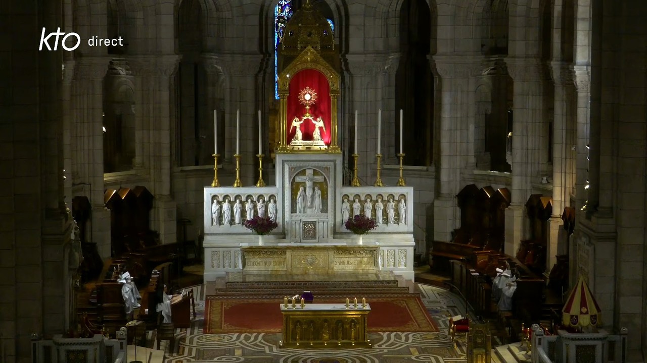 Prière du Milieu du Jour du 24 février 2026 au Sacré-Coeur de Montmartre