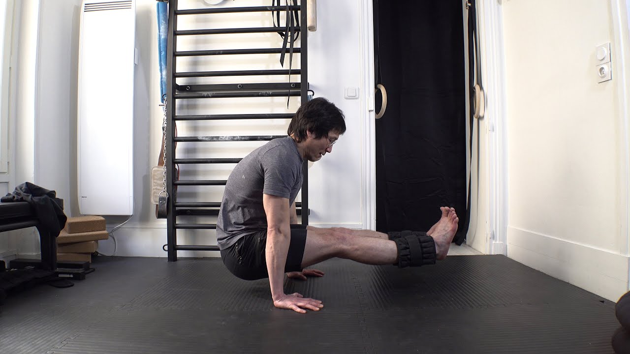 Augmentez la force de vos psoas, abdos et fessiers avec un leste de chevilles à charge modulable