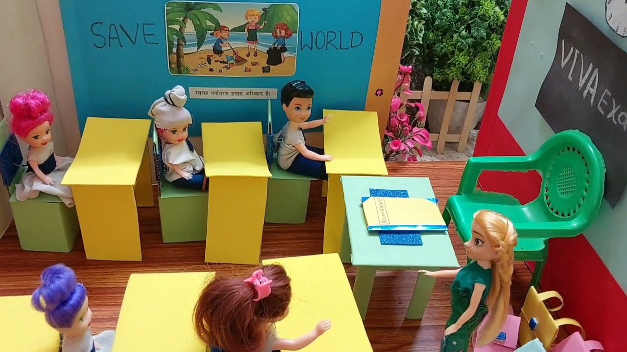 Dilli Wali Barbie Epi-141/Barbie Doll All Day Routine In Indian Village/Barbie Doll Bedtime Story