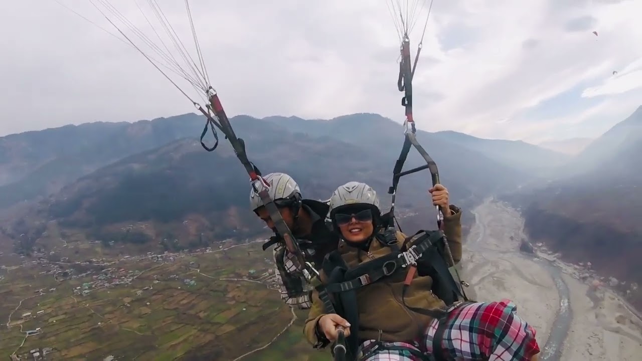 Paragliding in Kullu| my first experience #vlog #video 