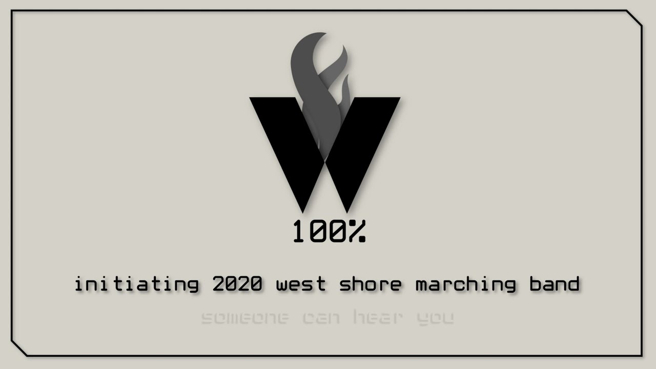 West Shore Marching Band 2020 - The A.I.gorithm