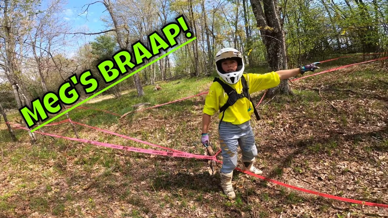 Dirt Bike Clinic | Learning Dirt Bike Technique w/ Megs Braap!
