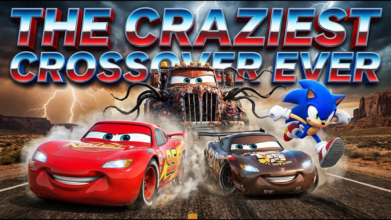 Lightning McQueen vs VENOM The Craziest Crossover Ever