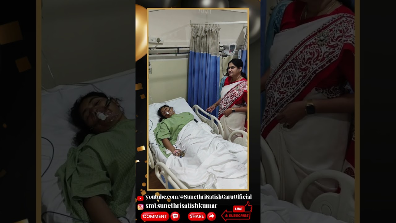 Smt. Sunethri Satish Kumar Garu visited hospital to concerned patients.