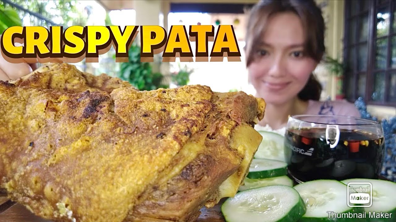 PUTOK BATOK CRISPY PATA || UNANG MUKBANG NG BALIKBAYAN || Sini Valencia