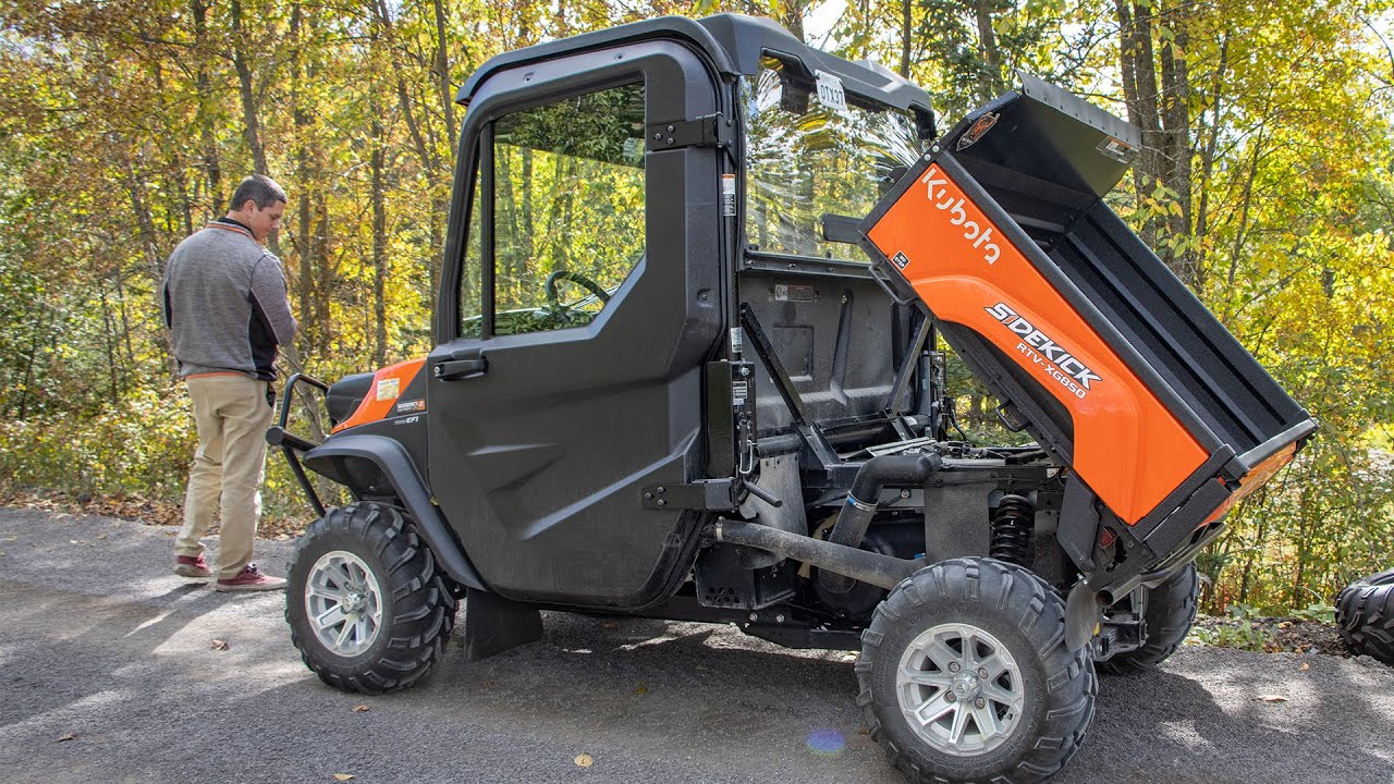 Обзор Kubota Sidekick RTV-XG850!