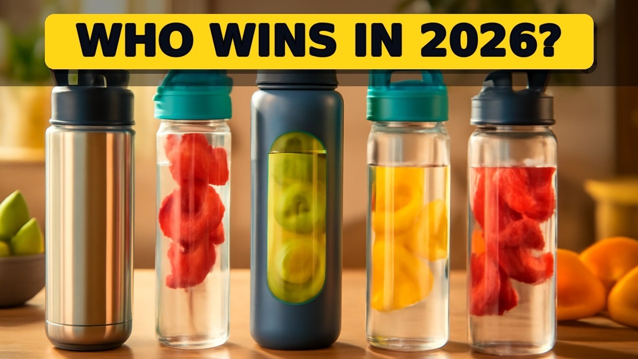 Top 5 Best Fruit Infuser Water Bottle 2026 - Stay Hydrated with Flavor