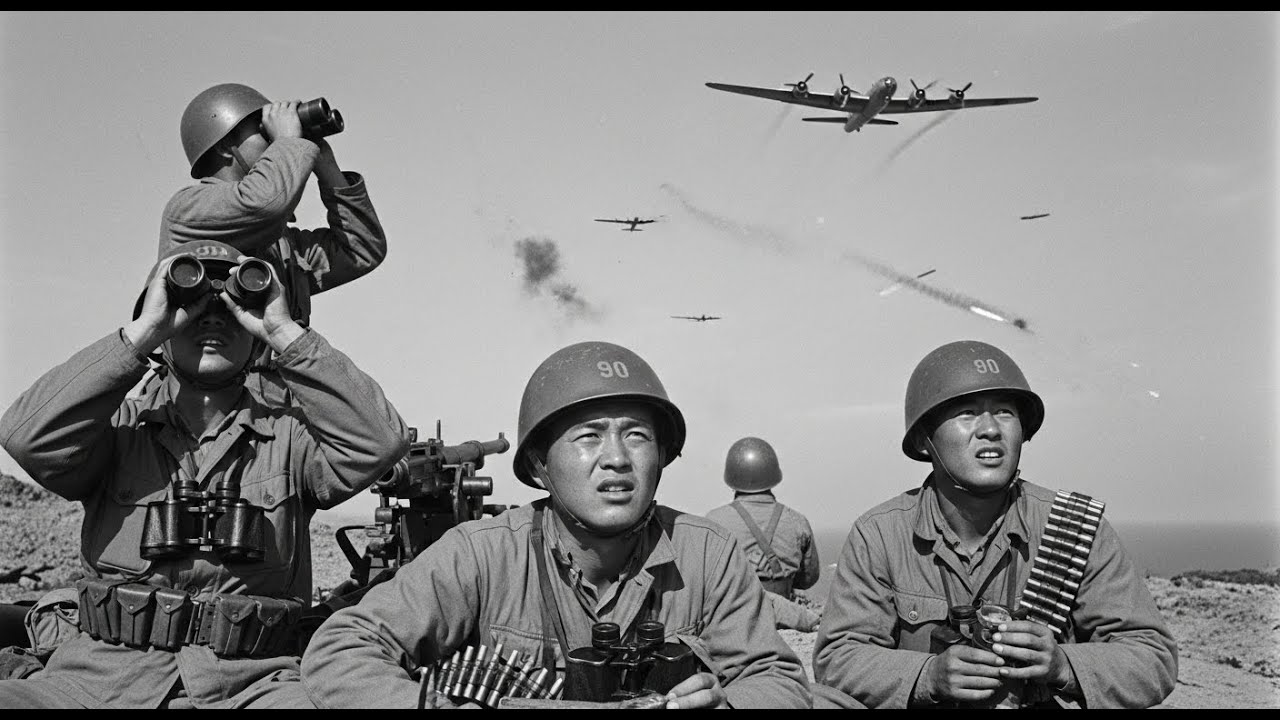 Los artilleros antiaéreos japoneses se burlaron del B 17… hasta que conocieron al B 29