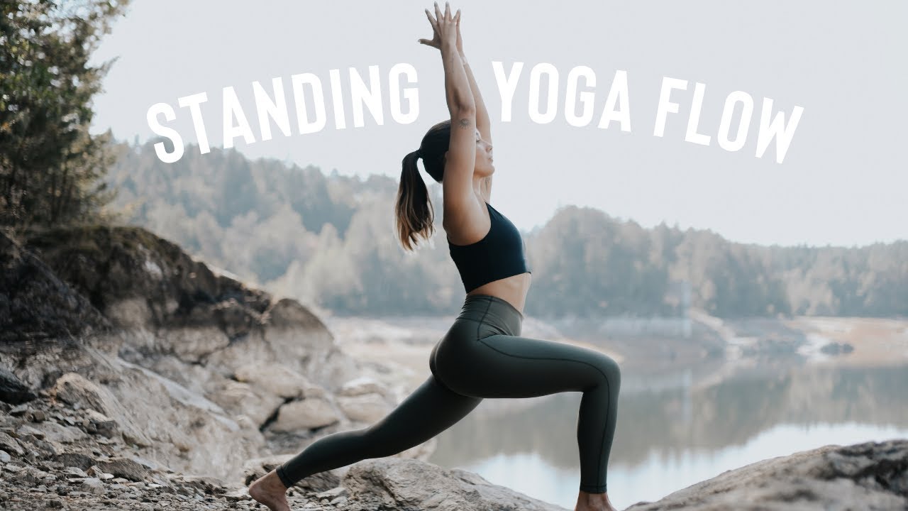 Yoga im Stehen | Rücken mobilisieren & Beine stärken | 20 Minuten Yoga