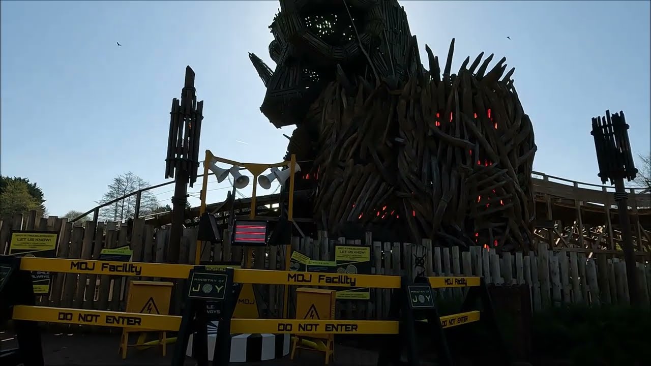 Virtual Walk - Alton Towers - Forbidden Valley To Mutiny Bay - May 2023 | kittikoko