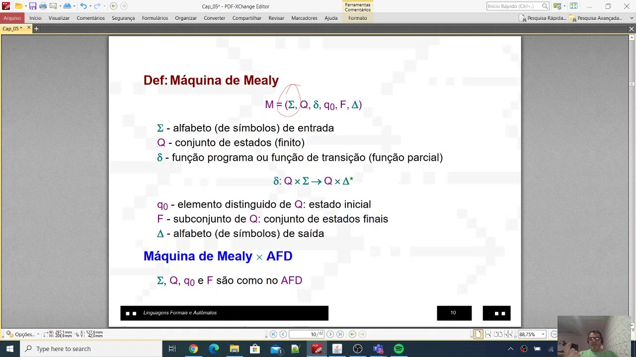 Aula 05   Autômatos com Saída