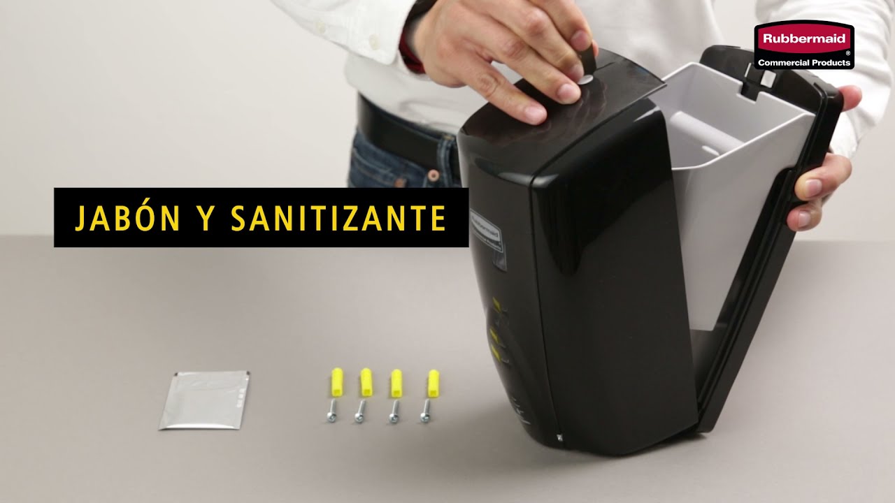 Cómo instalar el dispensador AutoFoam - Rubbermiad Commercial Products