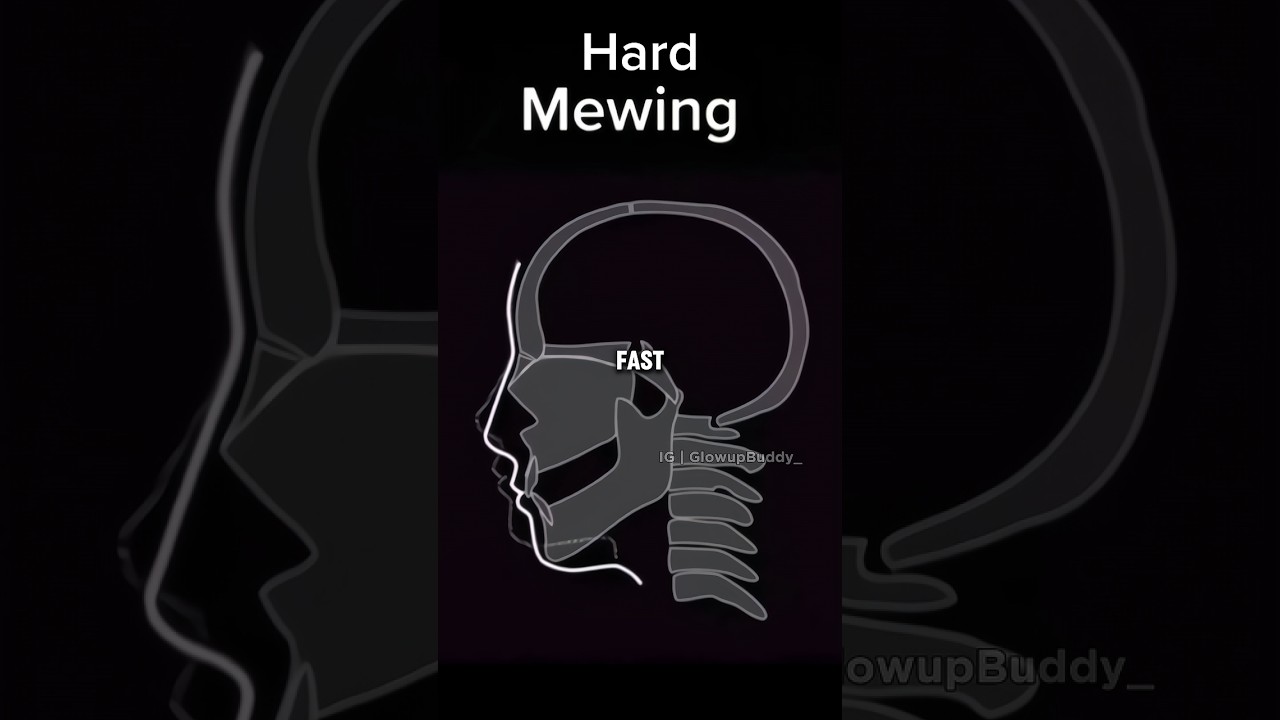 How To Do Hard Mewing 🤫 | Day 25 | 30 Day's Look Maxxing Series #attraction #mewing #shorts #mens