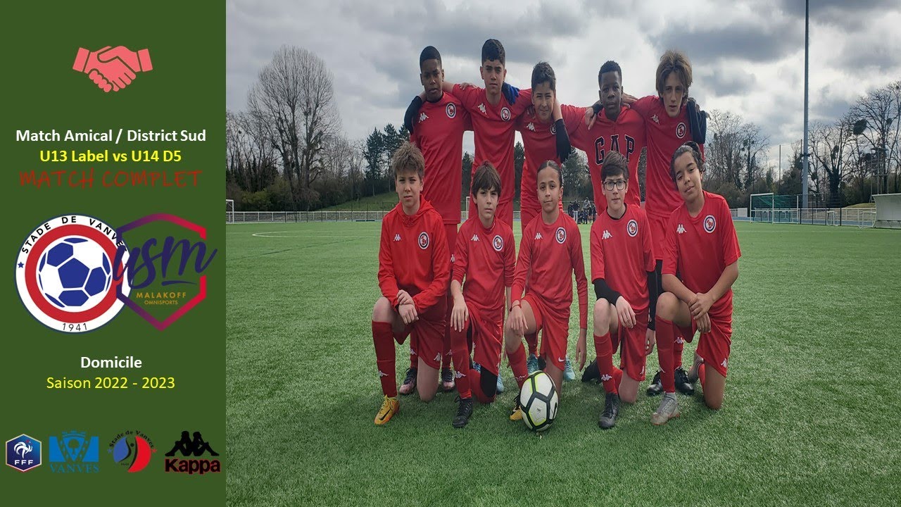 Vanves Stade vs Malakoff USM (Amical U13)