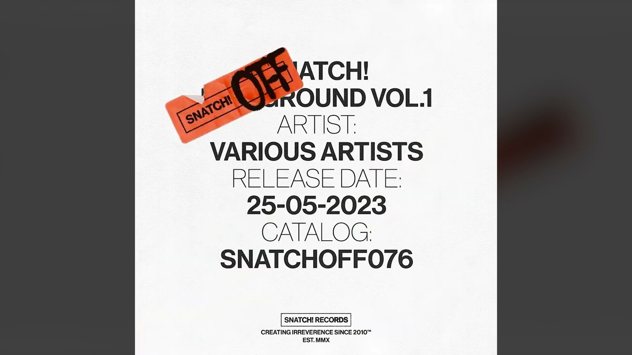 La Madone - Bounce (Original Mix) [Snatch! Records]