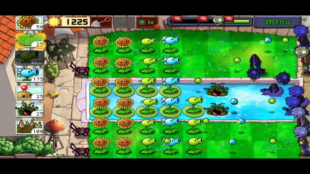 Full Damage#pvz #pvzgameplay #plantsvszombies #zombie #games