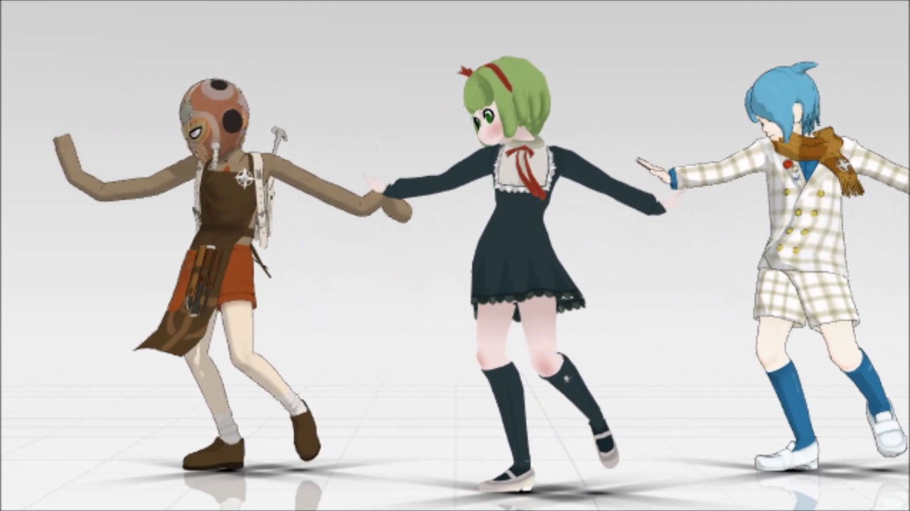 [MMD] | Hips Don't Lie | Monaka, Jataro, & Nagisa