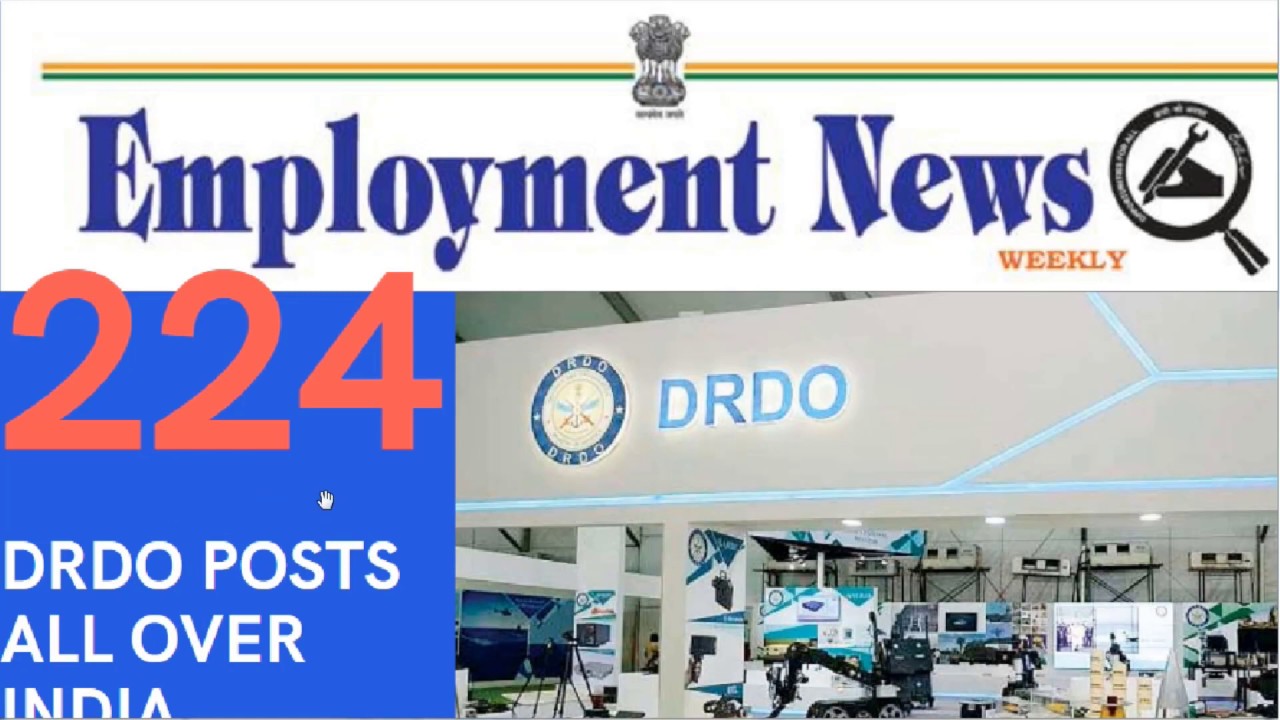 DRDO Various Posts Recruitment 2019 | Age | Qualification | Apply Online freejobalert