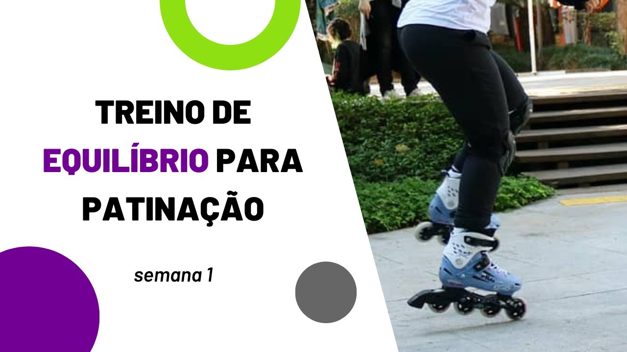 Treino de equilibrio para patinação