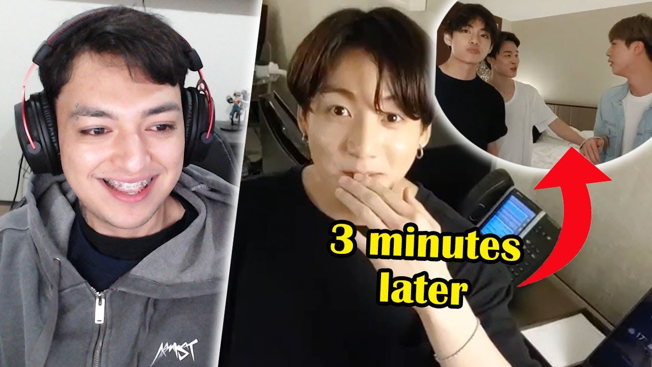 JK started his own Vlive after the Eat Jin - Ft. Jin, Jimin & Taehyung Vlive Reaction
