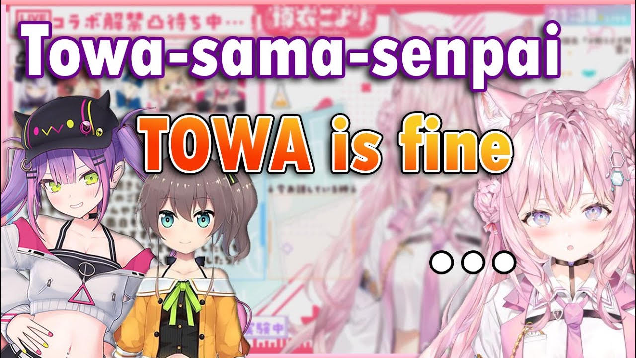 Matsuri interferes with Towa as Towa interferes with 5th Gen【Hololive | Eng Sub】