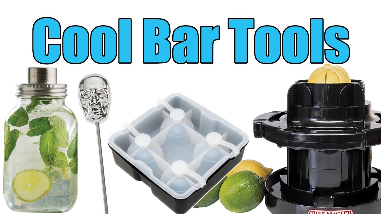 Cool Bar Tools for Professional Bartenders or Home Bars