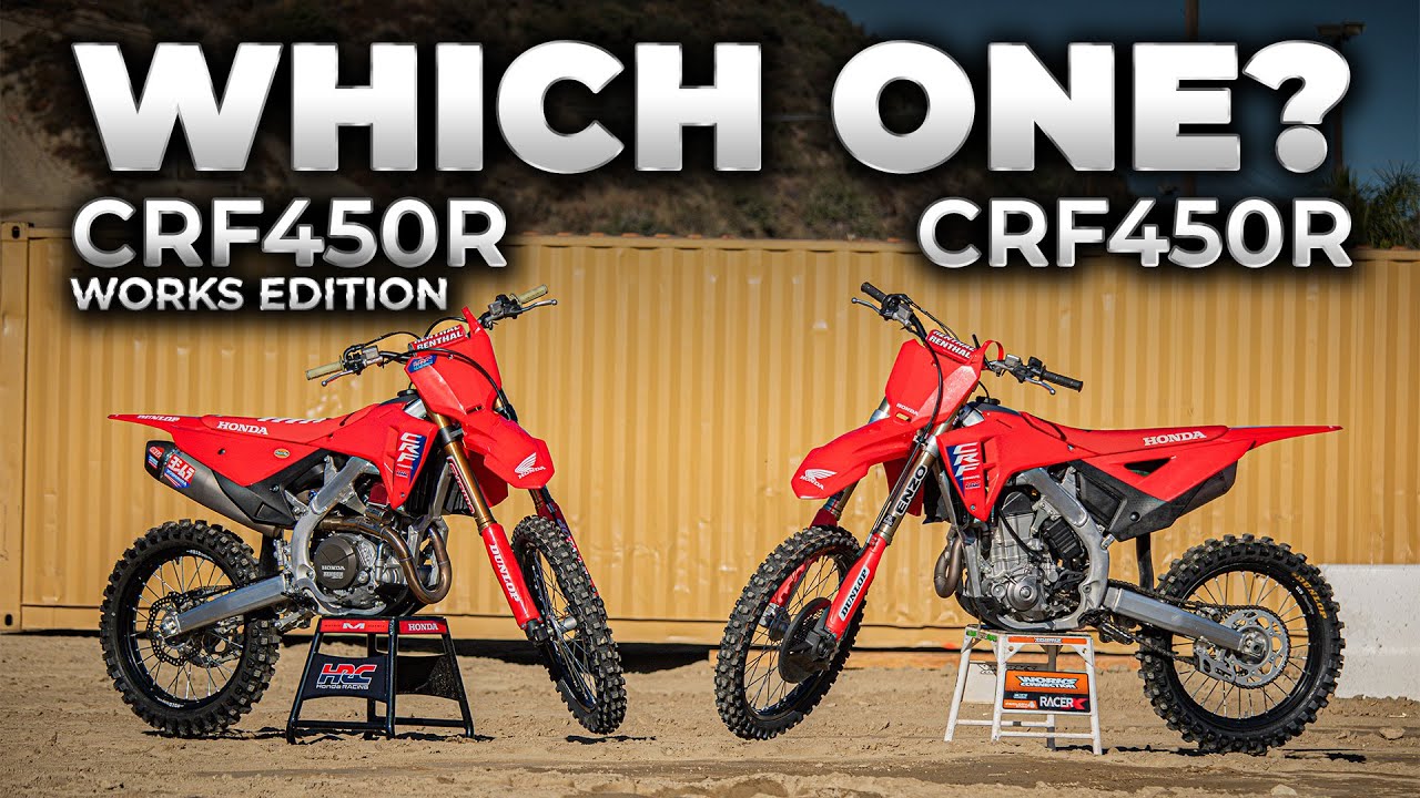 Honda CRF450R 2025 года или Honda CRF450RWE 2025 года
