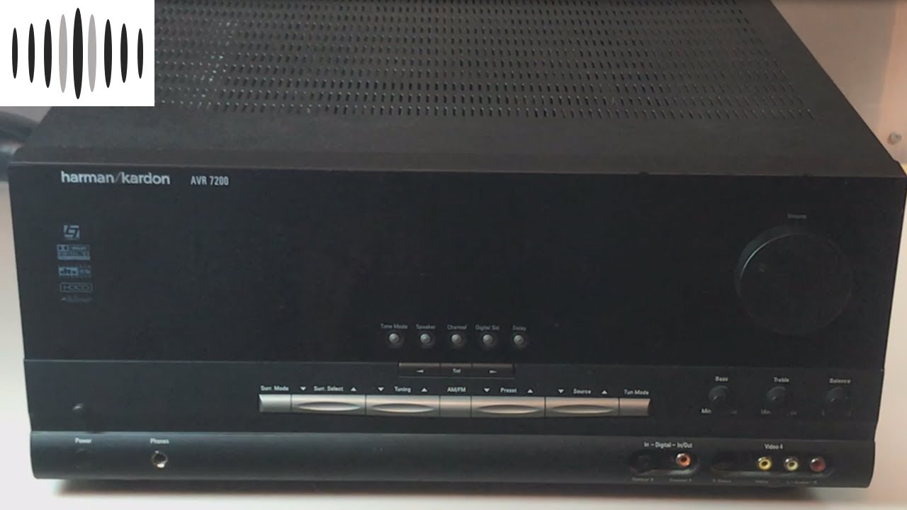 DR #2 - Harman Kardon AVR 7200 Receiver Troubleshooting