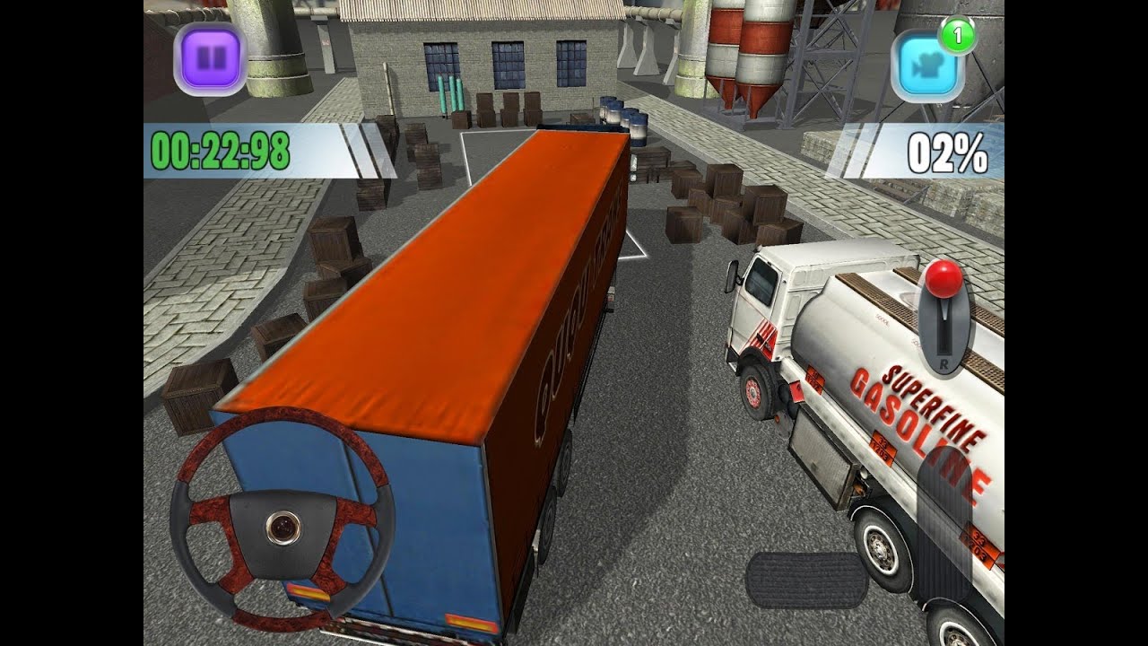 Truck Sim 3D Parking Simulator GamePlay (HD)