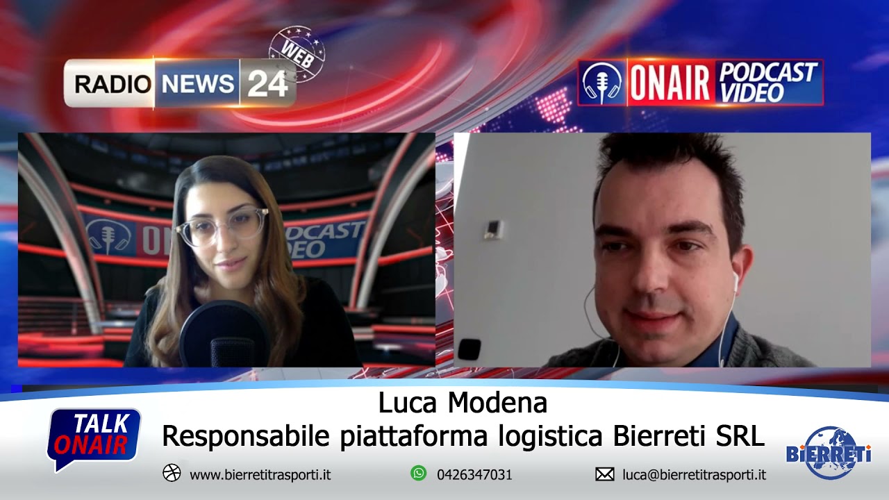 Intervista Radio News 24 a Luca Modena Bierreti srl