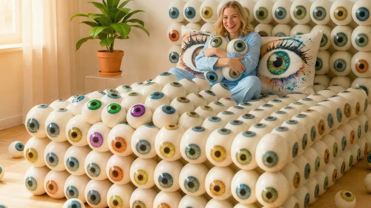 Which Impossible Bed Looks the Most Unreal? 🛏️💫 | Looping Visual Relaxation