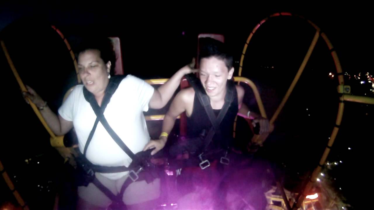 Made mom ride the Skyscraper