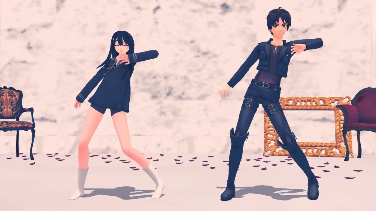 [MMD x Attack On Titan] Wave + DL