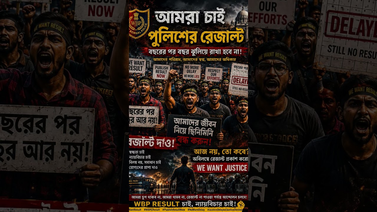 wbp protest update #wbp #wbpolice #result #update #cutup #new #viral #tranding #police