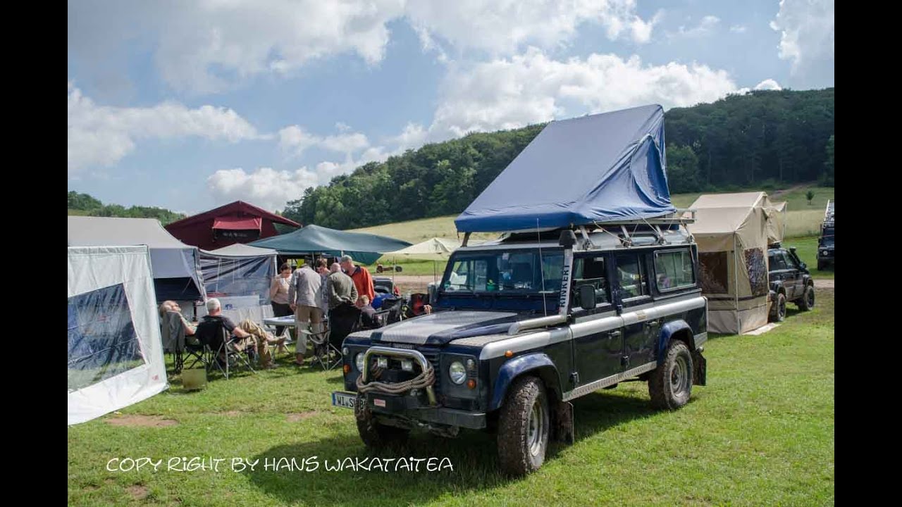 offroad slowenien in 2016 with a landrover defender TD5